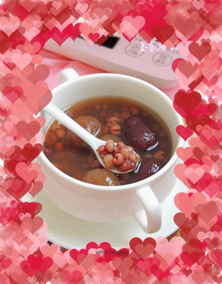 Red bean barley sugar water