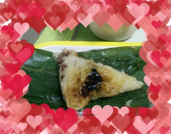 Red Bean and Date Zongzi