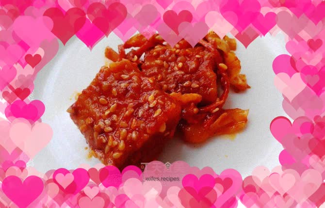 Crispy on the outside and tender on the inside ~ an improved version of fried rice cake that doesn’t stick to your mouth!